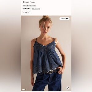 Free People Fiona Cami XL